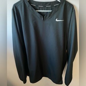 Nike Baseball Windbreaker, Large, Black